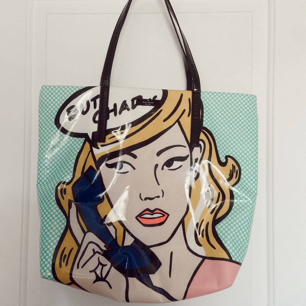 Kate Spade Bon Shopper Tote "But Chad"